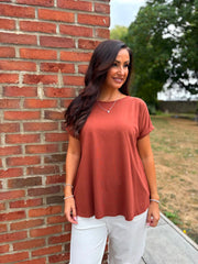 Rust Tee Frances