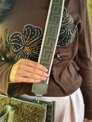 Khaki Sherpa Tote Bag