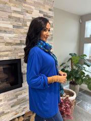 Royal Blue Two Piece Fine Knit Danni