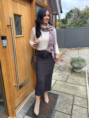 Chocolate Magic Maxi Skirt