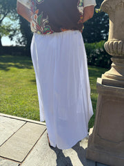White Maxi Skirt Everly