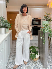 Stone Striped Super Soft Round Neck