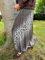 Chocolate Ombre Leopard Hareem Trousers