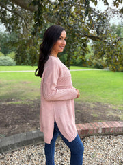 Rose Wave Detail Knit Darcie