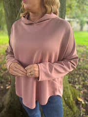 Rose Hooded Sweat Top Ada