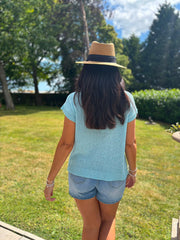 Aqua Star Knit Top Devon