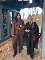 Black Boucle High Neck Bomber Jacket Jude