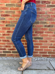 Denim Diamante Straight Leg Jeans