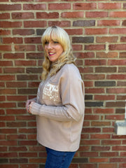 Camel Printed Knit Arabella