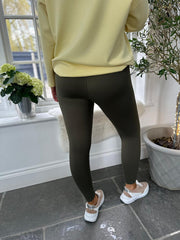 Khaki Gym Leggings