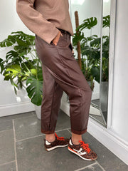 Chocolate Coated Trousers Sasha