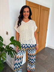 Stone Crochet Knit Hazel