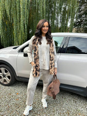 Stone Brushstrokes Sweat Top Natalia