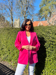 Lipstick Pink Take You Anywhere Jacket