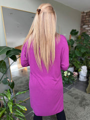 Grape Soft Touch Tunic Dress Alma