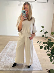 Stone Gathered Hem Two Piece Marielle