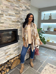 Oatmeal Marl Two Piece Fine Knit Danni