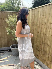 Stone Tie Dye Dress Krystal