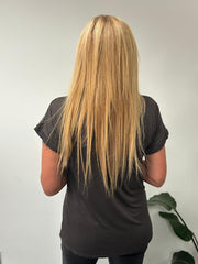 Chocolate Sequin Top Jasmine