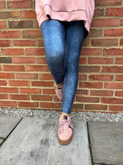Denim Style Leggings