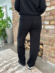 Black Diamante Two Piece Tracksuit Nina
