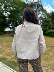 Stone High Neck Jacket Mila