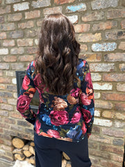 Multicolour Floral Print Top Amelia