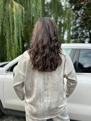 Stone Brushstrokes Sweat Top Natalia