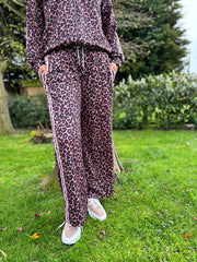 Chocolate Leopard Tracksuit Serena