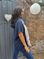 Navy Basic Tee Shirley