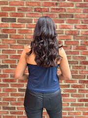 Navy Tube Top Chloe