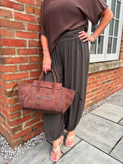 Chocolate Hareem Trousers Libby