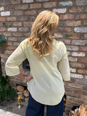 Lemon Embroidered Floral Top Jasmine