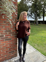 Chocolate Soft Knit Amelia