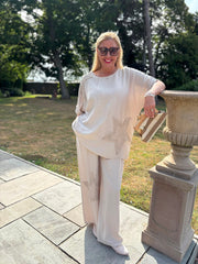 Stone Sequin Star Trousers Taryn