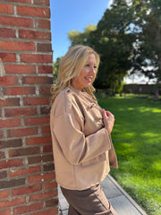 Camel Military Jacket Liberty