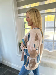 Pink Pebble Sequin Top Willow