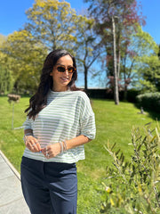 Lime Stripe Top Katie