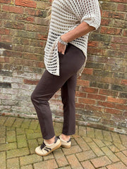 Chocolate Basic Reema Joggers 2