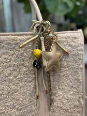 Gold Star key chain