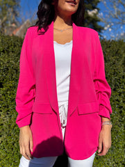 Lipstick Pink Take You Anywhere Jacket