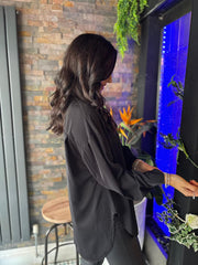 Black Long Sleeve Blouse Melissa