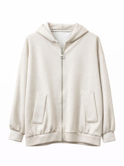 Stone Zip Up Hoodie Alice