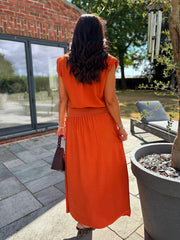 Rust Top & Skirt Set Daniella