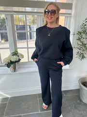 Navy Leisure Set Sloane