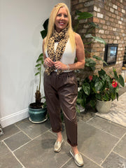 Chocolate Coated Trousers Sasha