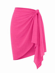 Lipstick Essential Raw Edge Scarf
