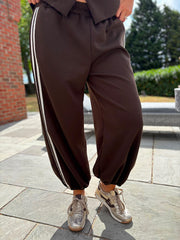 Chocolate Stripe Leisure Set Billie