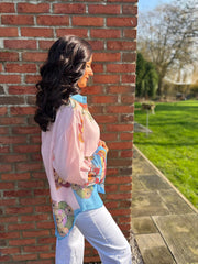 Pink Nucleus Printed Shirt Lucia