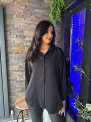 Black Long Sleeve Blouse Melissa